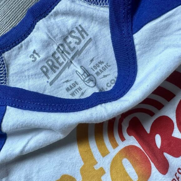 EUC Size 3T Prefresh Stoked Tee With 3/4 Sleeves - Picture 3 of 3